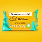Fürree & Tickless Natural INSECT WIPES törlőkendő