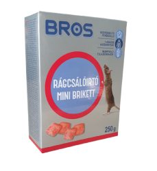 Bros Rágcsálóírtó mini brikett 250g.